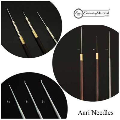 Difference between Aari Needle and Crochet Hoo…