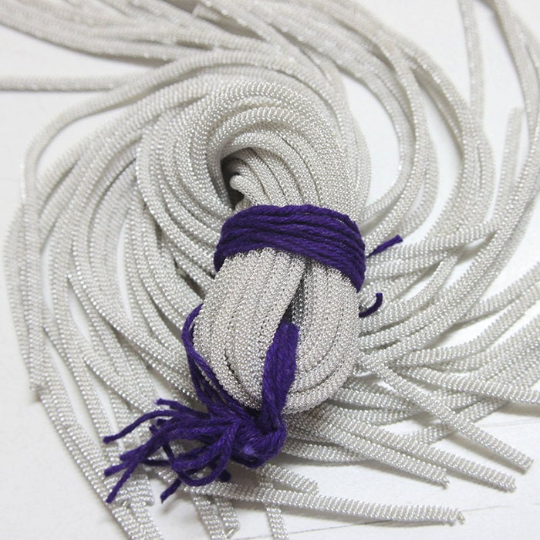 Double Twisted French Wire in Silver Colour