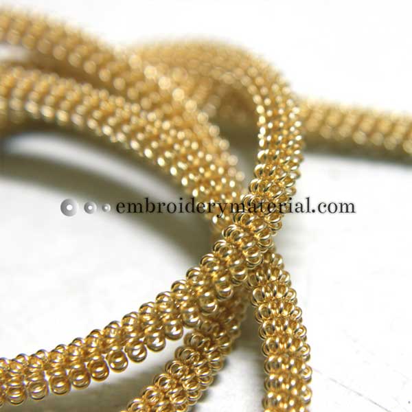 Double Twisted French Wire in Gold Colour