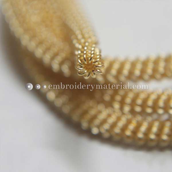 Double Twisted French Wire in Gold Colour