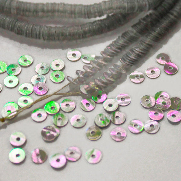 sequins silver