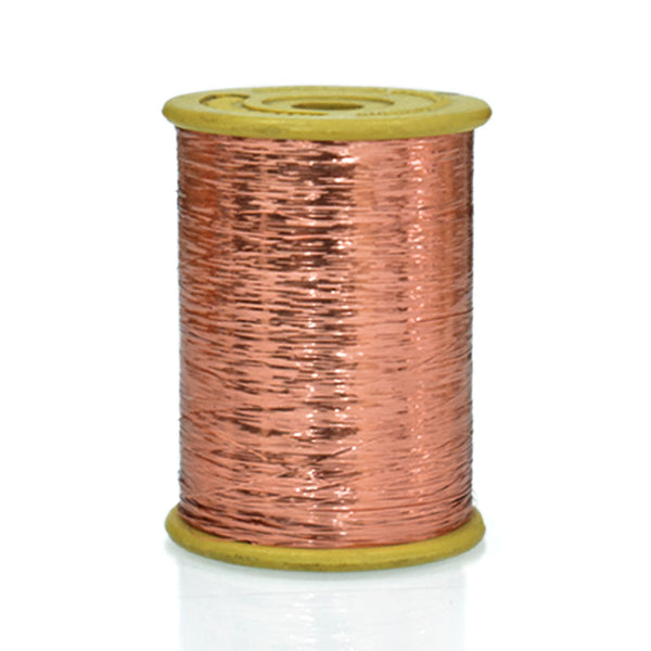 copper badla zari thread