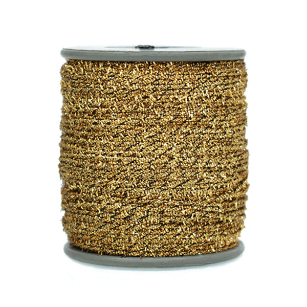 1mm dull gold color zari thread