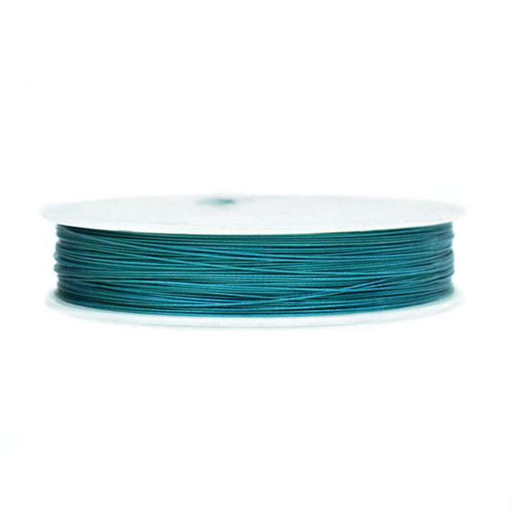 Aqua Blue Color Bead Stringing Wire