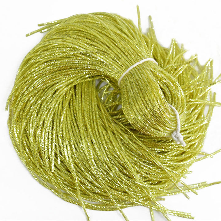 Bullion wire in Lime Yellow Color