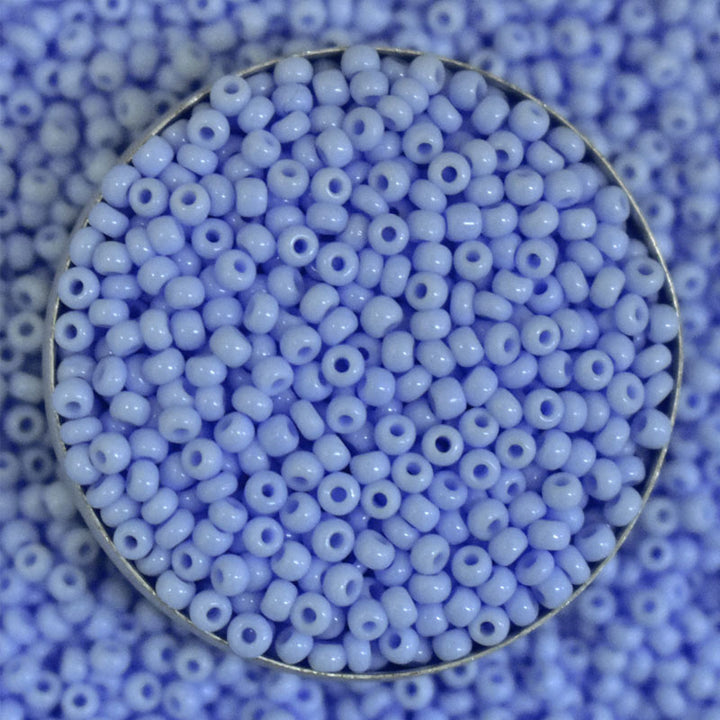 11/0 Seed Beads in Pale Pastel Purple 