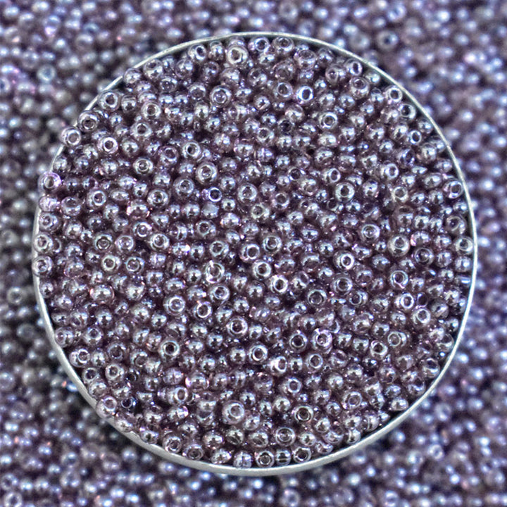 15/0 Preciosa Rocaille Seed Beads in Lavender Gold