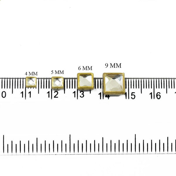 Glue on Kundan stones in Flat Back Mounts (EMBKS06151)