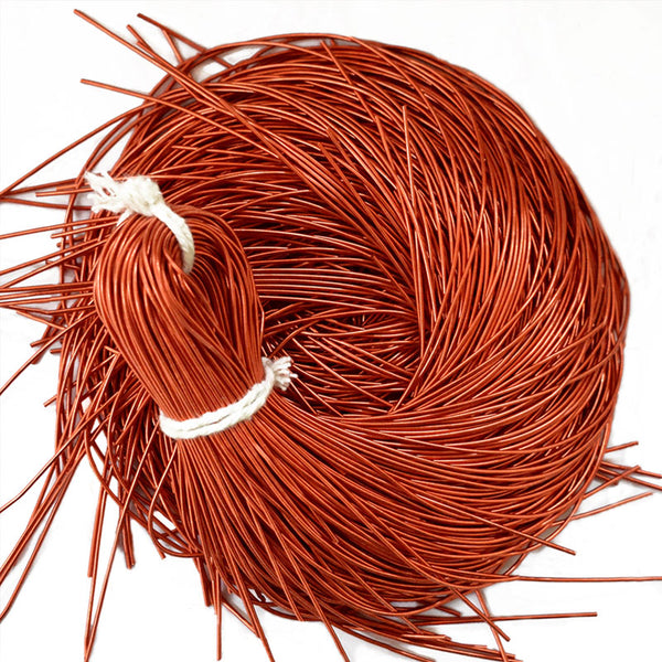 French wire in Neon Dark Orange Color