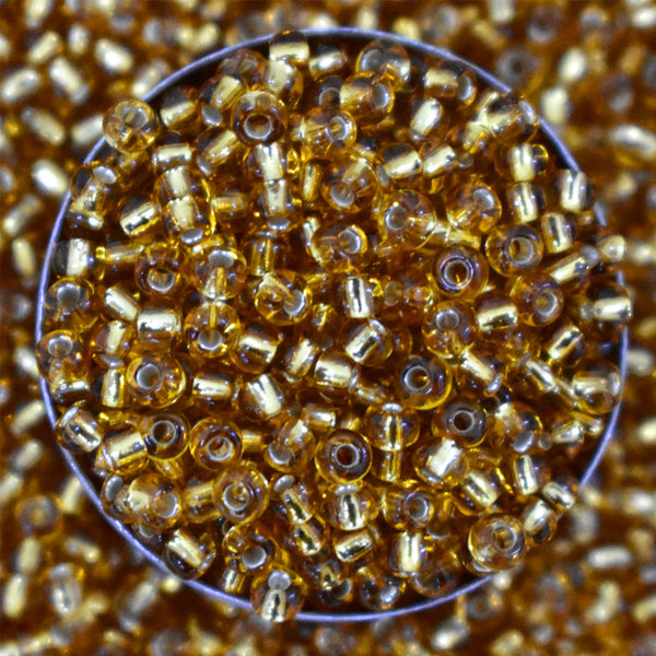 8/0 Seed Beads in gold Color