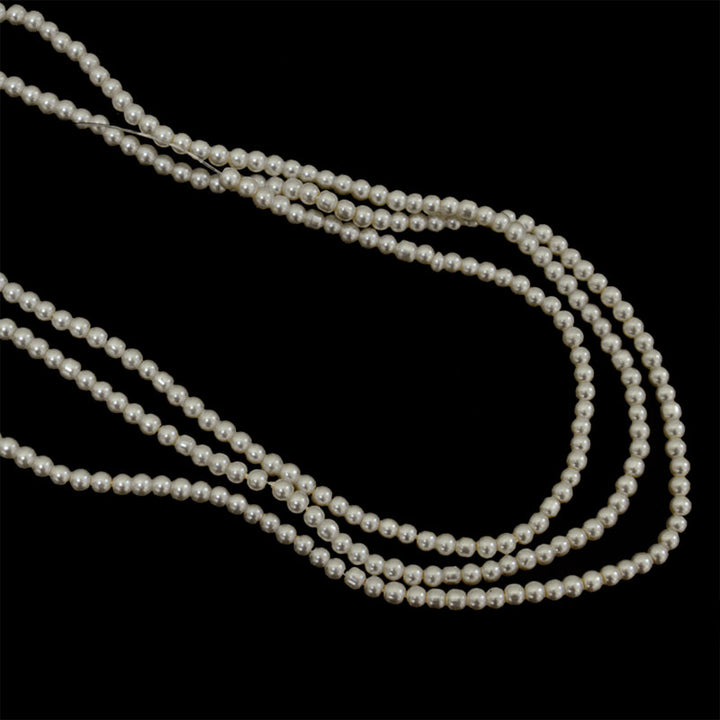  Ivory Color Glass Pearl 