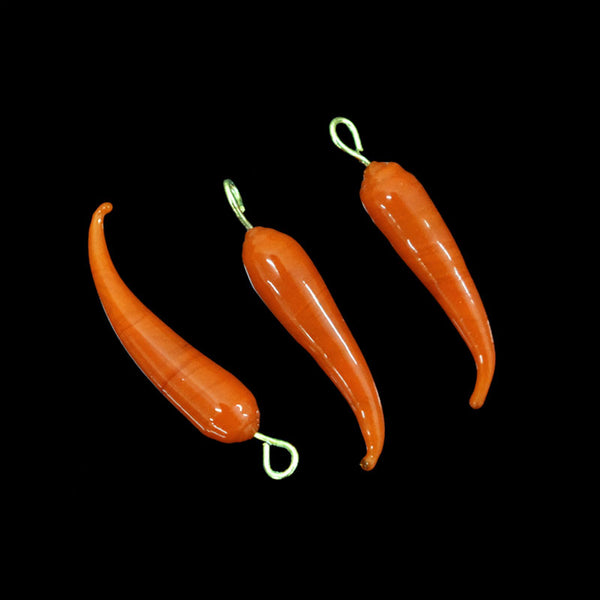 Chilli Shape Glass Pendant 