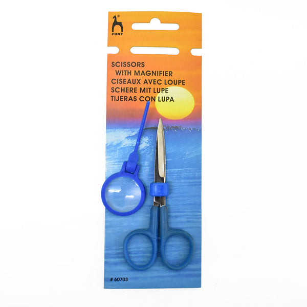 Pony Scissors with Magnifier