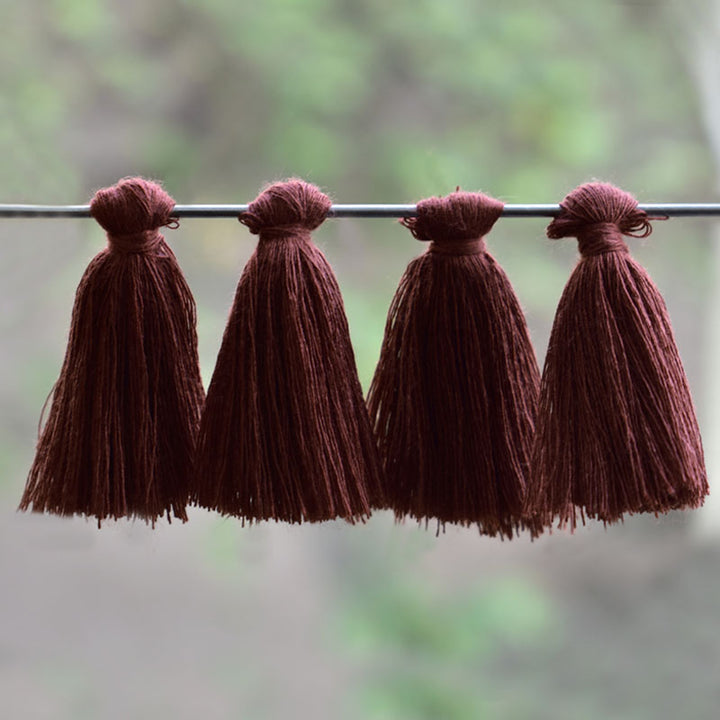 Brown color Cotton Tassels