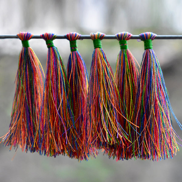 Multi-Color Polyester Tassels