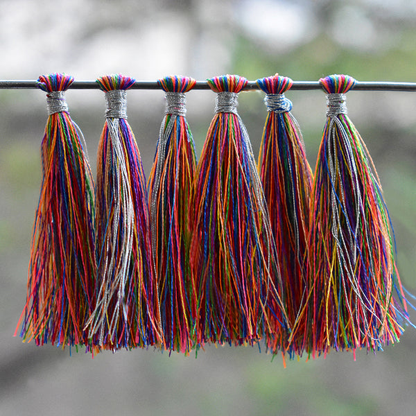  Multi-Color Polyester Tassels