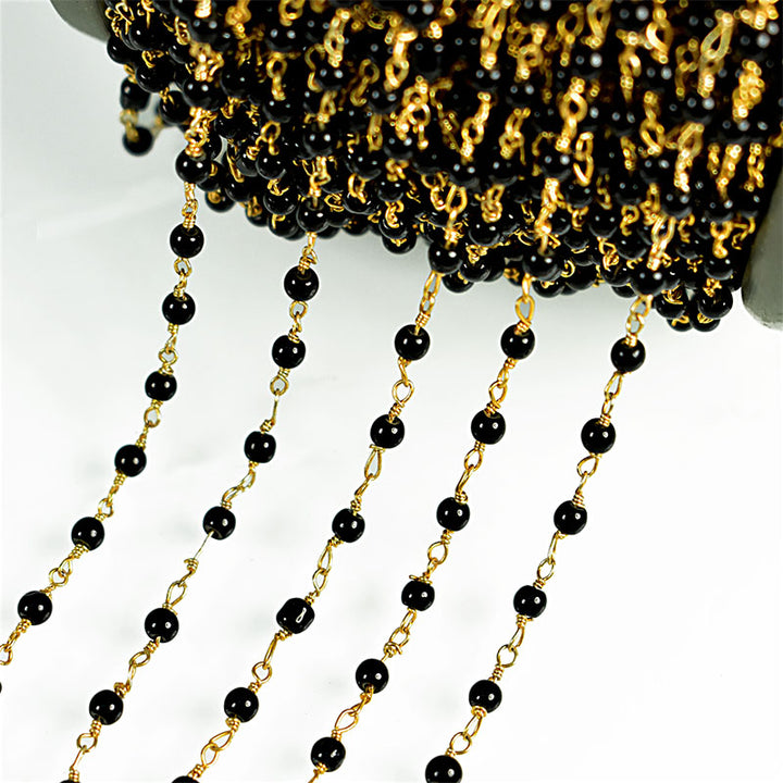 Black Color Bead Chain