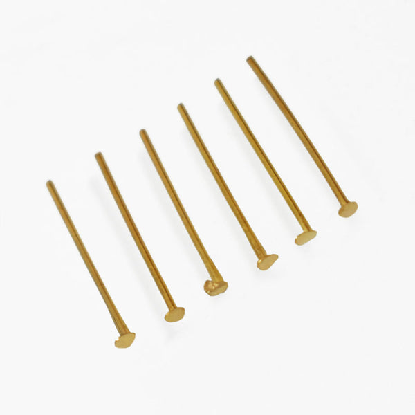 Dark Gold Color Head Pins