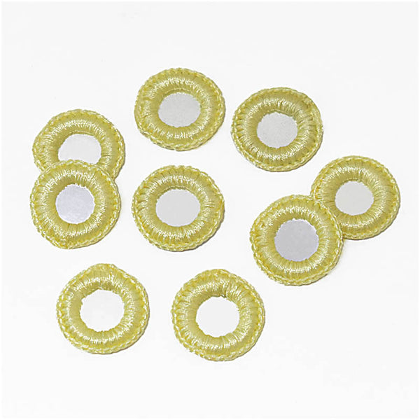 Light Yellow Color Crochet Thread Rings