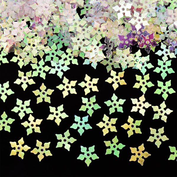 Transparent Color Flower Sequins