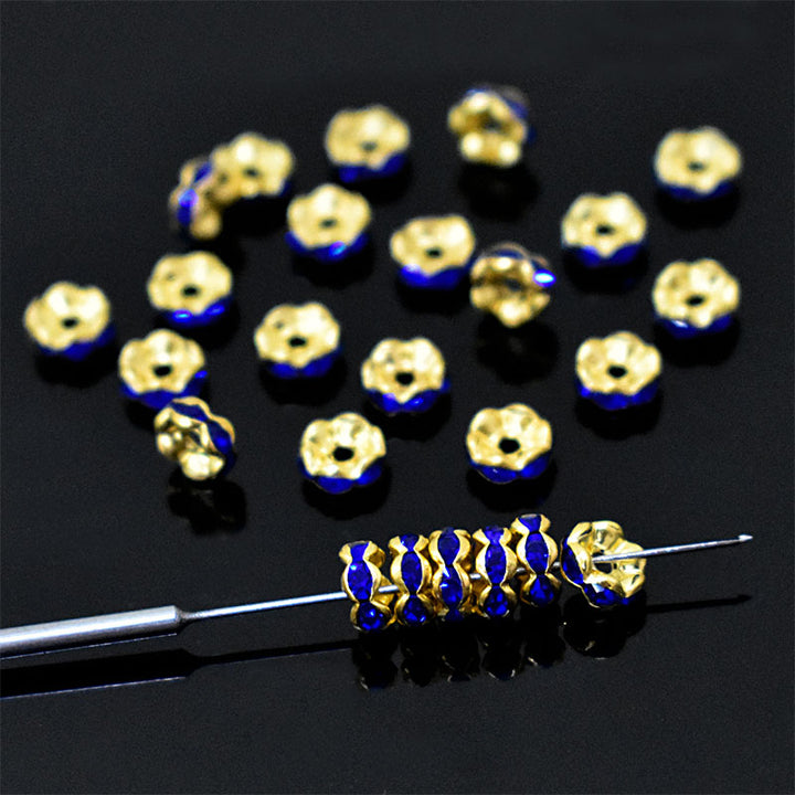 Crystal Rondelle Spacer Beads