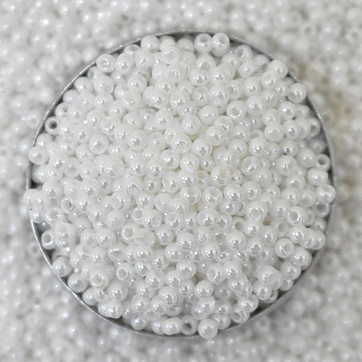 Seed Beads in White Color 