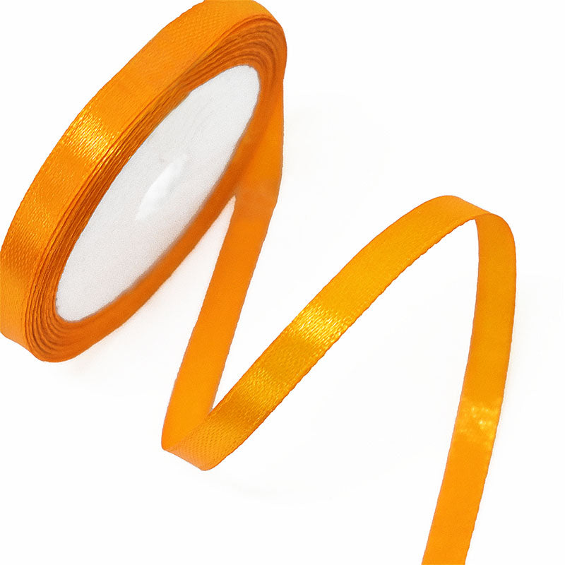 Buy Light Orange color satin ribbon online at wholesale price ...