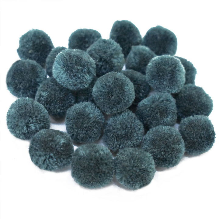 Dark Grey Color Pom poms