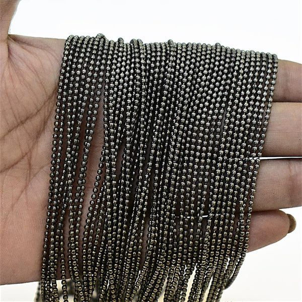 Gunmetal Color Ball Chain