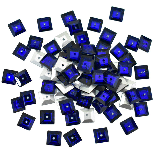 Royal Blue Color Sew on Glass Crystal Stone