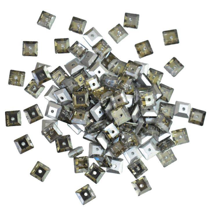 Light Grey Color Sew on Glass Crystal Stone