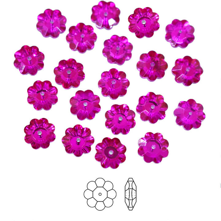 Magenta Color Marguerite Lochrose Flower