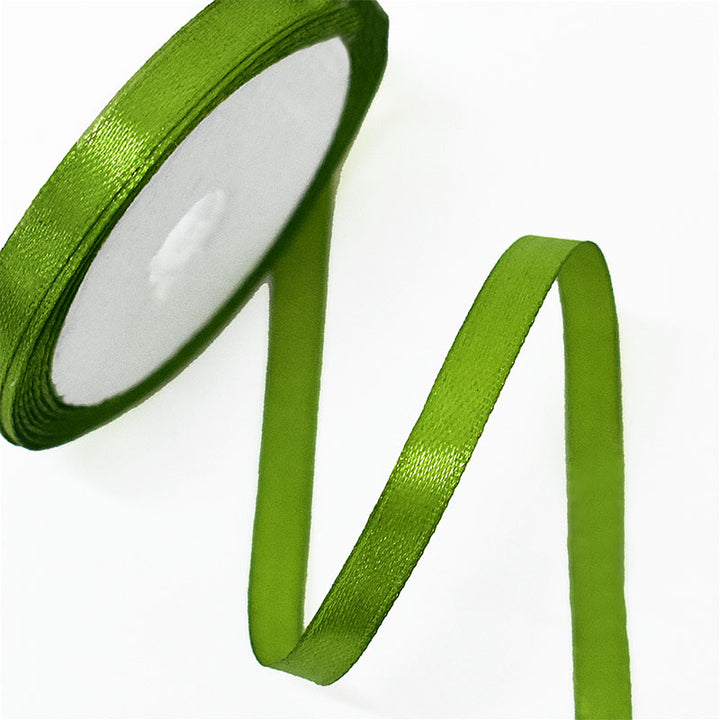 Holy Ribbon Green Buy Green color satin ribbon online at wholesale price ...
