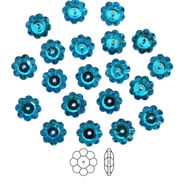 Sky Blue Color Marguerite Lochrose Flower