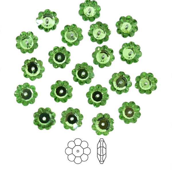 Green Color Marguerite Lochrose Flower