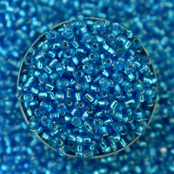 Seed Beads in Sky Blue Color 