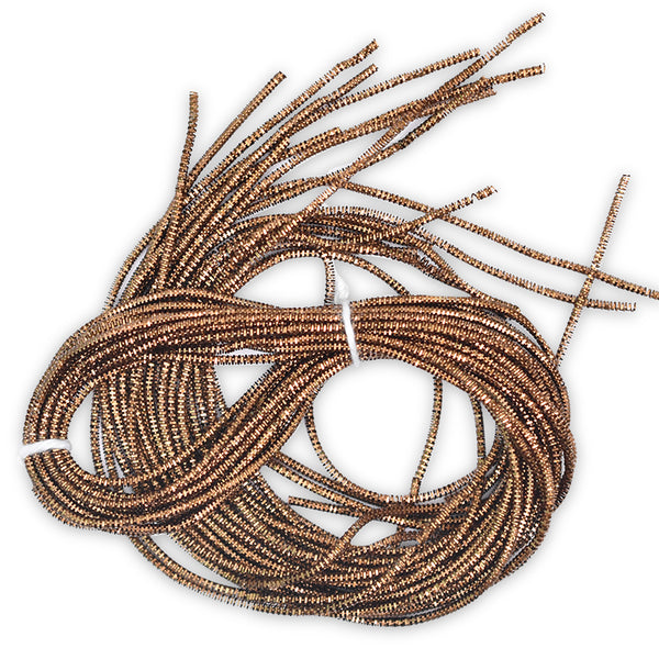 Crinkle Bullion Wire For Goldwork, Tambour, Luneville, Zardosi & Aari Embroidery, 1MM, 10Gram (5 Meter Approx)