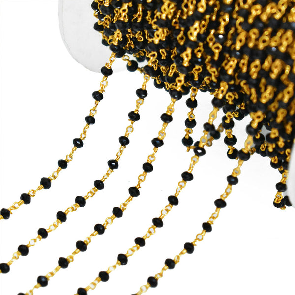 Black Color Bead Chain