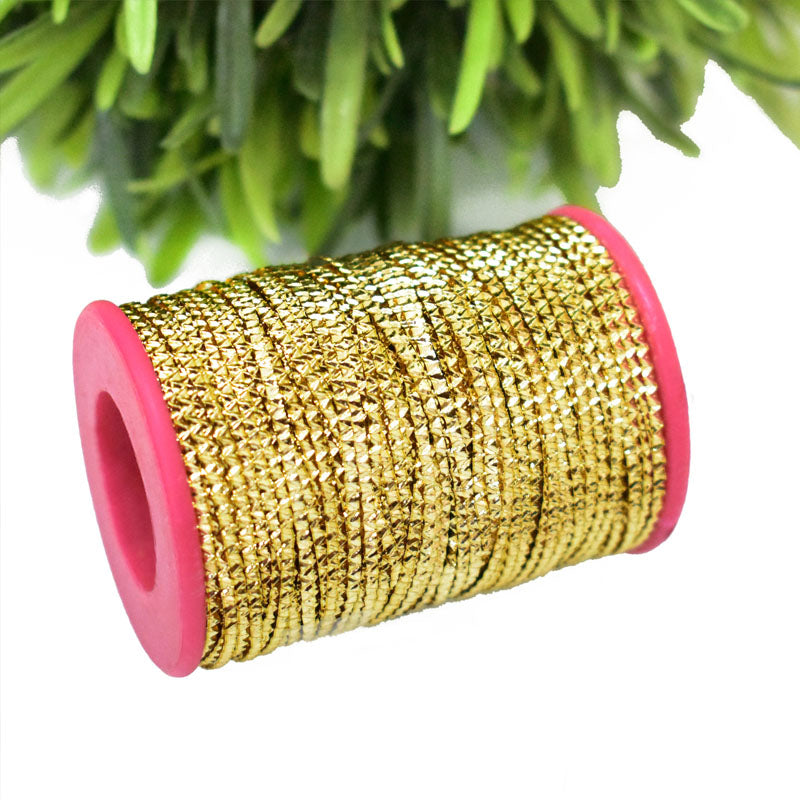 Buy embossed metal thread online at best prices – embroiderymaterial.com