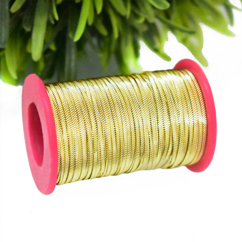 Buy embossed metal thread online at best prices – embroiderymaterial.com