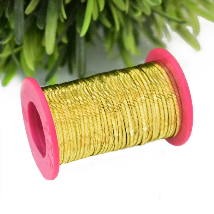 Buy embossed metal thread online at best prices – embroiderymaterial.com