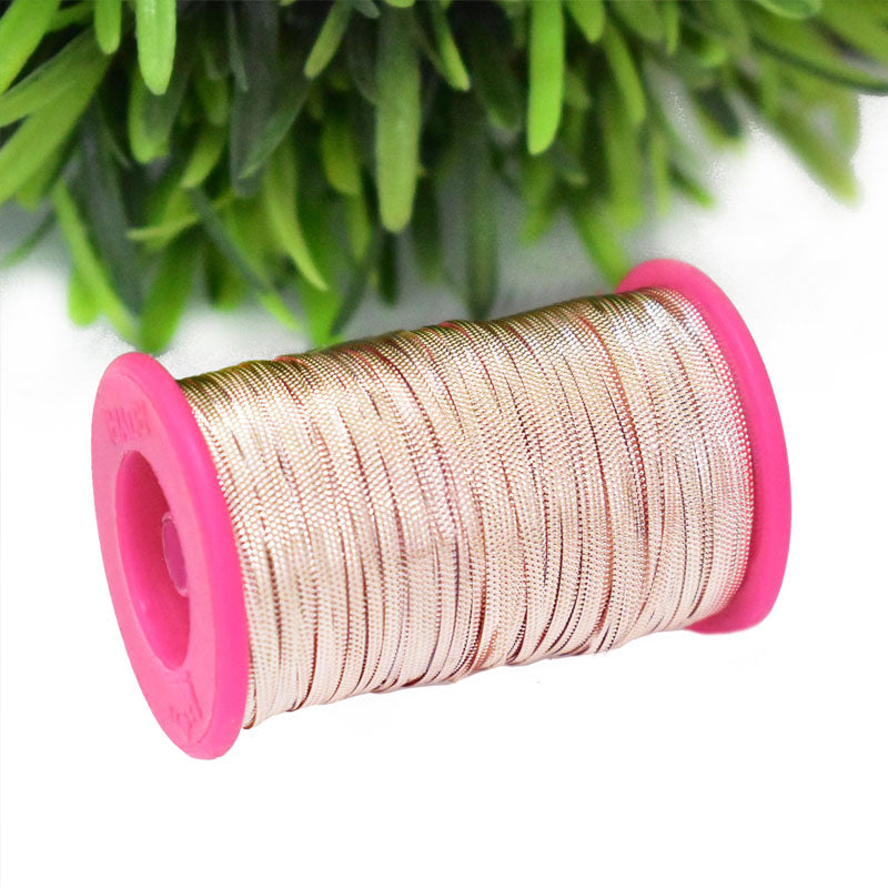 Buy embossed metal thread online at best prices – embroiderymaterial.com