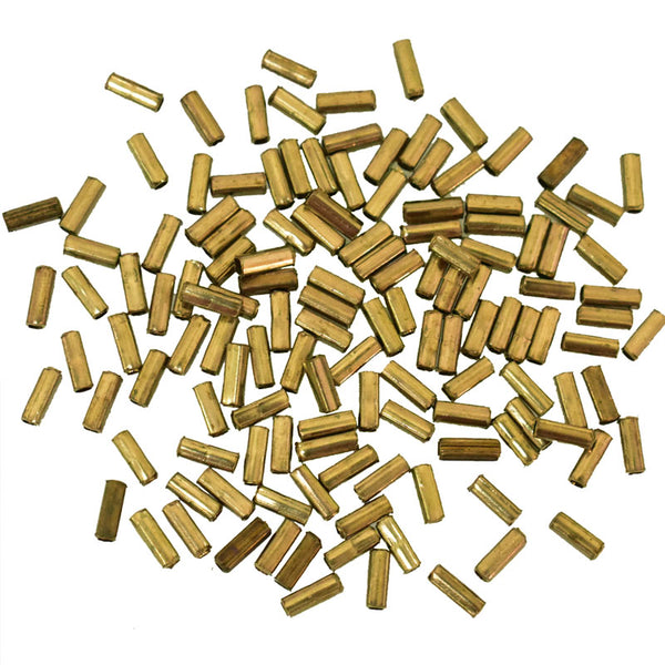  Square Tube Shape Metal Beads