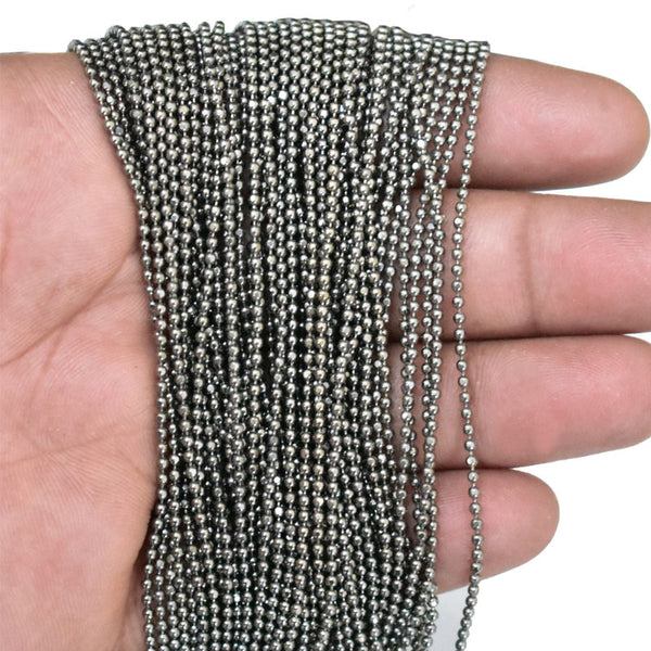 Gunmetal Color Ball Chain