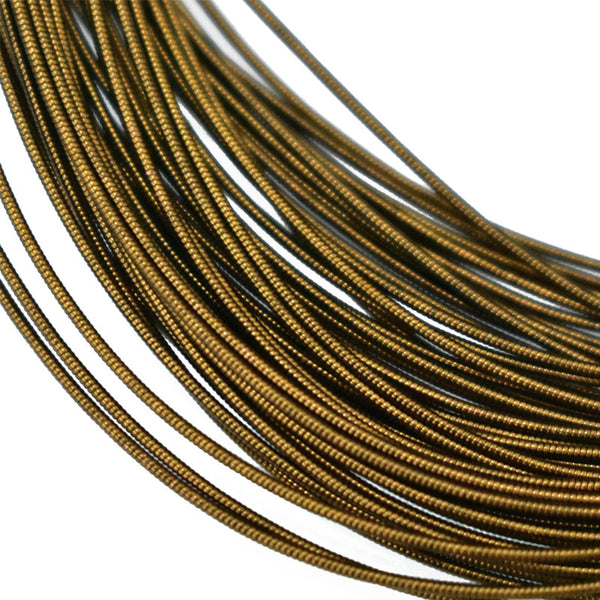 Gimp/ Stiff Wire in Antique Gold Color