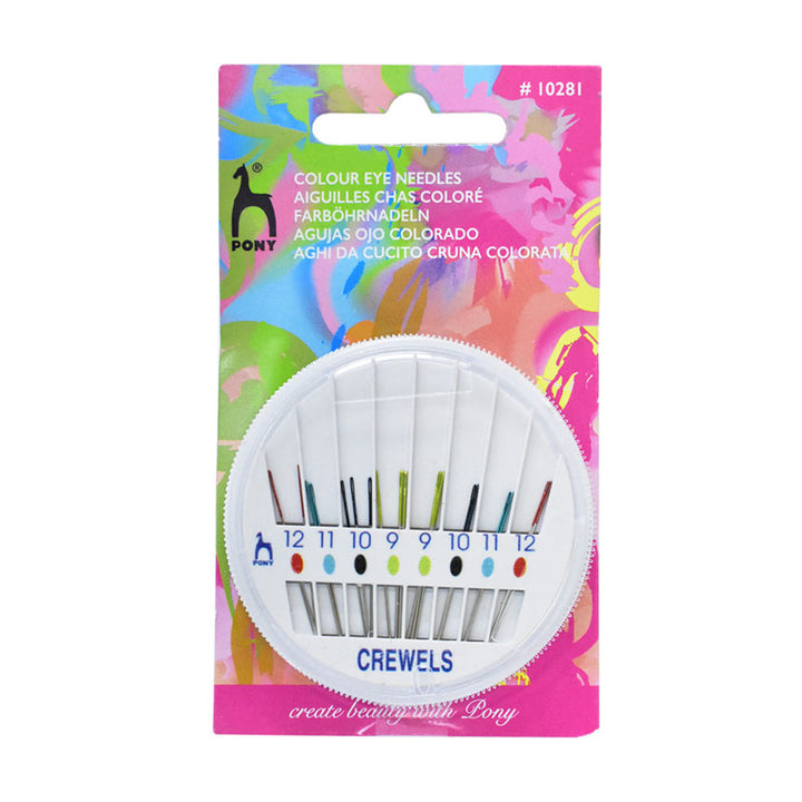 Pony Crewels 9-12 Colour Eye Needle 