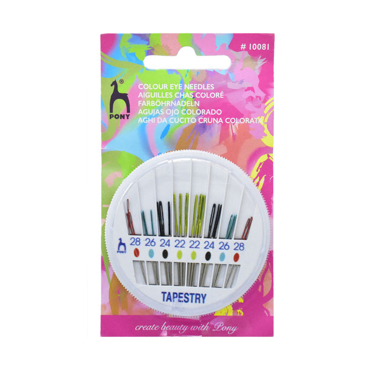 Pony Tapestry 22-28 Colour Eye Needle 