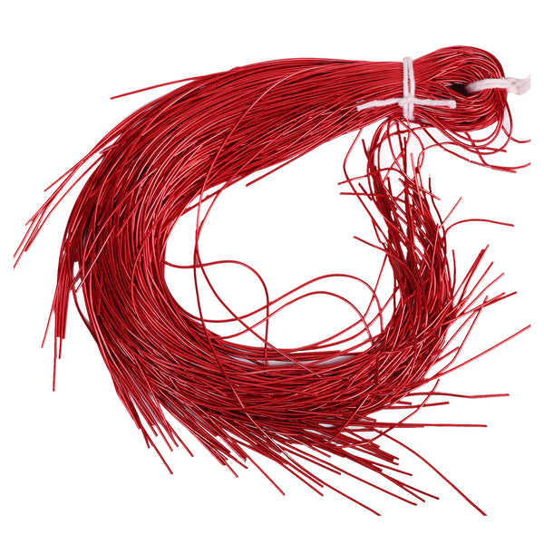 EMB2073 (Smooth Dabka in Scarlet Red Colour)