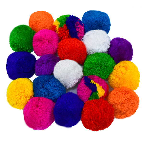 Mixed Color Pom Poms