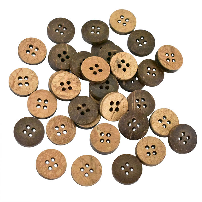 Buy Natural Wood Button at Wholesale Prices - 40% Off ...